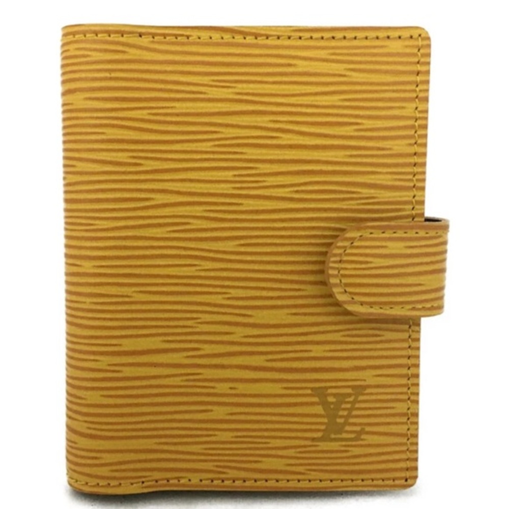 Louis Vuitton Mustard Epi Leather Wallet Brand New Luxurious Handmade Chic Fash
